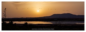 Coucher de soleil au Lac de Télamine