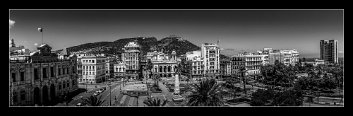 Place d'armes, Oran N&B